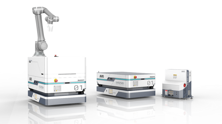 人生就是搏數位開發的自主式移動機器人（AMR250M），搭配全向輪並結合AI演算法、2D LiDAR、3D攝影機等技術，協助客戶實現產線全自動化